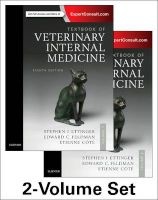 Textbook of Veterinary Internal Medicine Expert Consult (Hardcover, 8th Revised edition) - Stephen J Ettinger Photo