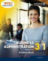 BTEC Entry 3/Level 1 Business Administration Student Book (Paperback) - Conrad Tetley Photo