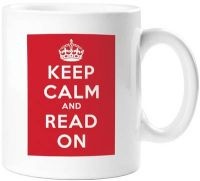 Keep Calm and Read on Mug -  Photo