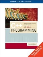 C++ Programming - Program Design Including Data Structures (Paperback, International ed of 4th revised ed) - DS Malik Photo