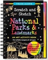 Scratch & Sketch National Parks (Trace-Along) - An Art Activity Book for Artistic Rangers of All Ages (Hardcover) - Inc Peter Pauper Press Photo