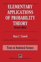 Elementary Applications of Probability Theory 1995 - With an Introduction to Stochastic Differential Equations (Hardcover, 2nd Revised edition) - Henry C Tuckwell Photo