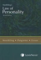 Law of Personality (Paperback, 2nd Revised edition) - PJ Visser Photo