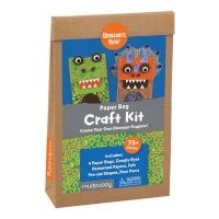 Dinosaurs Roar! Paper Bag Craft Kit (Toy) - Mudpuppy Photo