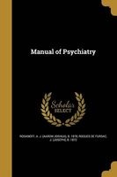 Manual of Psychiatry (Paperback) - A J Aaron Joshua B 1878 Rosanoff Photo