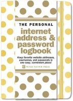 Gold Dots Internet Address & Password Logbook (Address book) - Inc Peter Pauper Press Photo