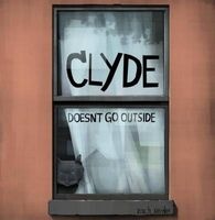 Clyde Doesn't Go Outside (Paperback) - Zachary Snyder Photo