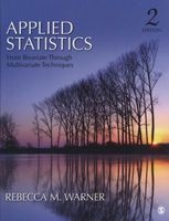 Applied Statistics - From Bivariate Through Multivariate Techniques (Hardcover, 2nd Revised edition) - Rebecca M Warner Photo