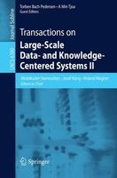 Transactions on Large-Scale Data- and Knowledge-Centered Systems, Bk. 2 (Paperback, Edition.) - Abdelkader Hameurlain Photo