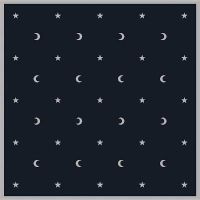 Moon & Stars Velvet Tarot Cloth - Lo Scarabeo Photo