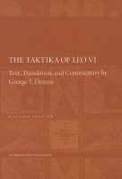 The Taktika of  (Paperback, 2nd Revised edition) - Leo VI Photo
