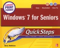 Windows 7 for Seniors QuickSteps (Paperback) - Marty Matthews Photo