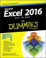 Excel 2016 All-in-One For Dummies (Paperback) - Greg Harvey Photo