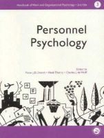 A Handbook of Work and Organizational Psychology, Volume 3 - Personnel Psychology (Paperback, 2nd Ed) - Charles De Wolff Photo