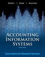 Accounting Information Systems (Paperback, 12th International student edition) - Mark G Simkin Photo