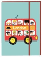 London Notebook A6 - London Bus (Hardcover, Main Market Ed.) - Marion Billet Photo