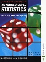Concise Course in A-Level Statistics with Worked Examples (Paperback, 4th revised export ed) - DJ Crawshaw Photo