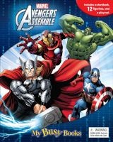 My Busy Books: Marvel Avengers Assemble - Storybook + 12 Figurines + Playmat (Board book) -  Photo