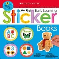 My First Early Learning Sticker Books Box Set ( Early Learners) (Hardcover) - Scholastic Photo