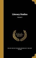 Literary Studies; Volume 2 (Hardcover) - Walter 1826 1877 Bagehot Photo