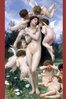 "The Return of Spring" by William-Adolphe Bouguereau - Journal (Blank / Lined) (Paperback) - Ted E Bear Press Photo