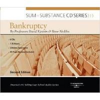 Sum and Substance Audio on Bankruptcy (CD-ROM, 2nd Revised edition) - David Epstein Photo