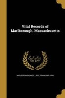 Vital Records of Marlborough, Massachusetts (Paperback) - Marlborough Mass Photo