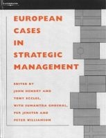 European Cases in Strategic Management (Paperback) - John Hendry Photo