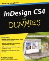 InDesign CS4 For Dummies (Paperback) - Galen Gruman Photo