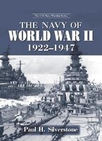 The Navy of World War II, 1922-1947 (Hardcover) - Paul Silverstone Photo