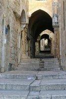 Path of the Old City Jerusalem Israel Journal - 150 Page Lined Notebook/Diary (Paperback) - Cool Image Photo