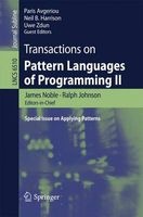 Transactions on Pattern Languages of Programming, Book 2 - Special Lssue on Applying Patterns (Paperback, Edition.) - Paris Avgeriou Photo