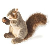 Gray Squirrel Puppet (Book) - Folkmanis Puppets Photo
