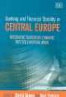 Banking and Financial Stability in Central Europe - Integrating Transition Economies into the European Union (Hardcover, illustrated edition) - David Green Photo
