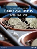 Text, Cases and Materials on Equity and Trusts Mylawchamber Pack (Paperback) - Catrin Fflur Huws Photo