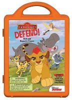 The Lion Guard Lion Guard, Defend! - Book and Magnetic Playset (Hardcover) - Disney Book Group Photo