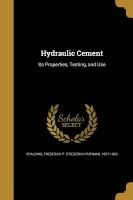 Hydraulic Cement (Paperback) - Frederick P Frederick Putnam Spalding Photo