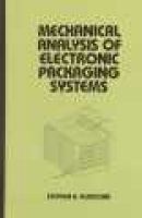 Mechanical Analysis of Electronic Packaging Systems (Hardcover) - Stephen A McKeown Photo
