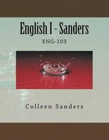 English I - Sanders (Paperback) - Colleen Sanders Photo