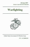 Marine Corps Doctrinal Publication McDp 1 Warfighting 20 June 1997 (Paperback) - United States Governmen Us Marine Corps Photo