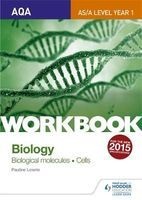 AQA AS/A Level Year 1 Biology Workbook: Biological Molecules; Cells (Paperback) - Pauline Lowrie Photo