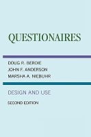 Questionnaires - Design and Use (Hardcover, Revised) - Douglas R Berdie Photo
