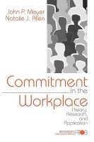 Commitment in the Workplace - Theory, Research and Application (Paperback, New) - John P Meyer Photo