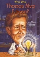 Who Was Thomas Alva Edison? (Paperback) - Margaret Frith Photo