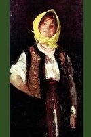 "Cheerful Peasant Woman" by Nicolae Grigorescu - 1894 - Journal (Blank / Lined) (Paperback) - Ted E Bear Press Photo