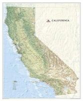 California, Laminated - Wall Maps U.S. (Sheet map) - National Geographic Maps Photo
