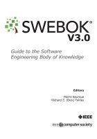 Guide to the Software Engineering Body of Knowledge (Swebok(r)) - Version 3.0 (Paperback) - IEEE Computer Society Photo
