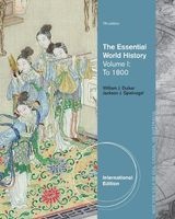 The Essential World History, Volume 1 - To 1800 (Paperback, 7th International edition) - William J Duiker Photo