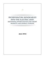 Incorporating Renewables Into the Electric Grid - Expanding Opportunities for Smart Markets and Energy Storage (Paperback) - Executive Office of the President Photo