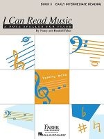 I Can Read Music, Book 3, Early Intermediate Reading (Paperback) - Nancy Faber Photo
